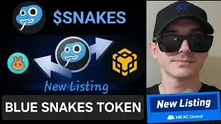 $SNAKES - BLUE SNAKES TOKEN CRYPTO COIN HOW TO BUY MEXC GLOBAL KUCOIN BNB BSC BLOCKCHAIN PANCAKESWAP