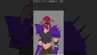 World of Warcraft Warrior Art Timelapse  #digitalart #illustrationnation #art #speedpaint