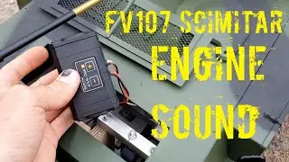I installed a sound module in the FV107 Scimitar!