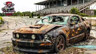 ASMR Car Restoration! Full Restoration of a Ford Mustang GT 2005 from Total Disrepair to New