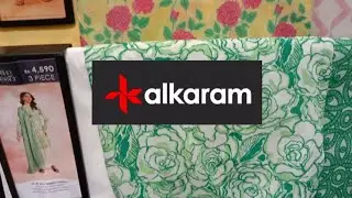 Alkaram studio New Lawn collection 2025 || Unstitched Painted & Embroidered 3pc Suits