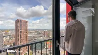 Te koop - Appartement op de 29e verdieping met adembenemend uitzicht over Rotterdam! - immobilia.nl