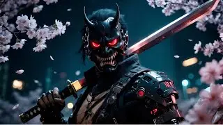 KATANA GHOST RIDE 🔥 Trap & Bass x Cyber Samurai Drift Ritual