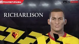 RICHARLISON WATFORD Y NT BRASIL PES 2018