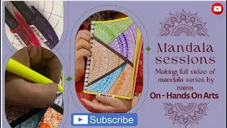 Mandala Series | Artwork pt - 2 | #drawing #mandalaart #tutorial #ytvideos #daily #fyppage #youtube