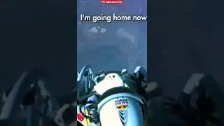 Australian astronaut going home form 1,28,000 feet high #astronaut #australia #shorts #subscribe