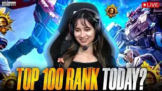TOP 100 CONQUEROR LIVE😍PLAYING BGMI 3.9 UPDATE LIVE🥳 |#bgmilive #girlgamer #pubgmobile
