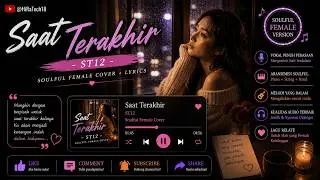 🎵Saat Terakhir - ST12 (Soulful Female Cover + Lirik Video)🎵