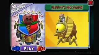 PvZ 2 | Olive Pit's BOSS FIGHT | Battlez Arena (Week 127) 6.6Mil - Practice Room | Oily Season