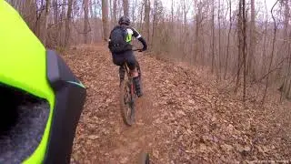 Ingles Field Gap MTB ride & more @ Bent Creek - January 2018 - follow-cam
