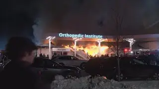 VIDEO: Firefighters battle hospital fire in Dickson City | 28/22 News