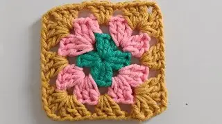 Passo a passo Square em crochê #croche #crocheparainiciante  #tutorial #tutorialcrochê 