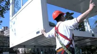 Roland-Garros - Montage du centre de production TV