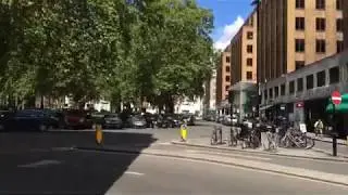 Walking in London Berkeley Square and Mount Street
