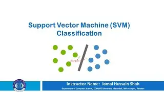 Data Classification: Support Vector Machine (SVM) Part 1