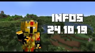 INFOS 24/10/19 - Le retour de la cha&icirc;ne !