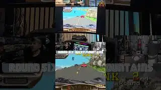 Rad Mobile Stage 6 - Classic retro racers on modern sim gear with POV #SEGA #radmobile
