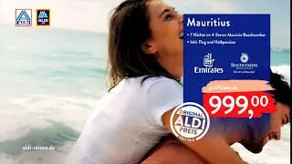 ALDI Reisen TV Spot Mauritius