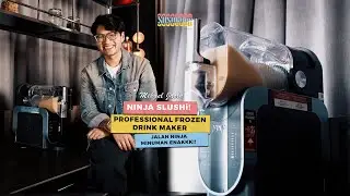 NINJA SLUSHi! Professional Frozen Drink Maker! Jalan NInja Minuman Enakkk!!
