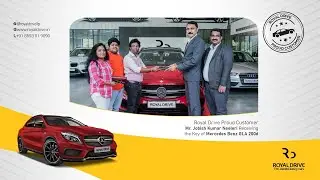 Pre Owned Luxury Car Delivery | Mercedes Benz GLA 200d | Mr. Jobish Kumar Neeleri