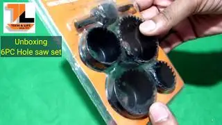 Unboxing 6PC Hole Saw set