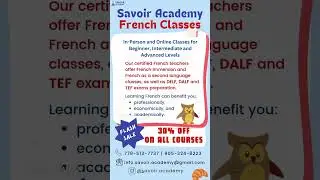 At Savoir Academy, we teach French, math, and coding in a fun and engaging way for kids! 🎒✨