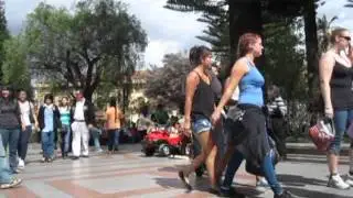 A day at Parque Calderon in Cuenca Ecuador