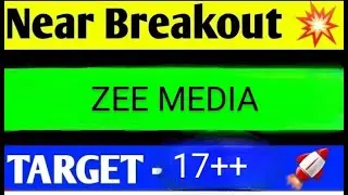 zee media share latest news today, zee media share analysis, zee media share target