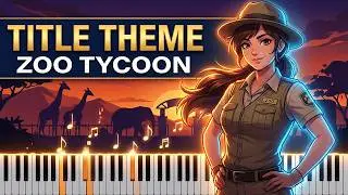 Zoo Tycoon Title Theme (Piano Cover) &mdash; Nostalgic Game Music