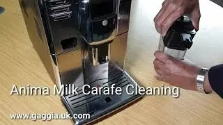 Gaggia Anima Milk Carafe Cleaning