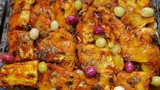 #حوت أبيض في الفرن بطريقة مغربية لشهر رمضان