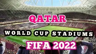 #fifa #qatarfifa #fifastadiumsqatar #stadium WORLD CUP  QATAR STADIUMS l FIFA 2022 STADIUMS #qatar