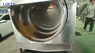 Drum Cleaning Machine----Drum Carrot Washer  #restaurant #vegetable #fruit