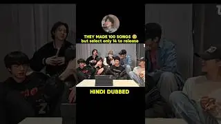 they made 100 songs 😳 ot7 latest live 💜 Hindi dubbed #bts