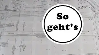 Burda Schnittmuster | ausrucken - zusammenkleben - ausschneiden | Vorbereitung zum Nähen | Anleitung