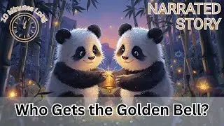 Who Gets the Golden Bell?  - A Children's Narrated Story with Morals - Bedtime Story