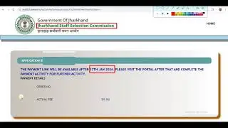 How to make payment of Jharkhand Kakshapal, Jharkhand Kakshapal 2026 apply online process