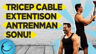 Tricep Cable Extension Antrenman Sonu
