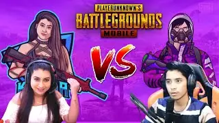 Kitana gaming vs Zaung Nyi  || Girls VS Boys || Pubg mobile