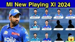 MI Playing 11 2024 | Mumbai Indians Playing 11 For 2024 | Only On Cricket |