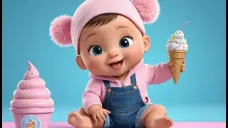 Ice Cream Mixing Colors | Fun Color Learning Nursery Rhyme for Kids | Baby Learning Song