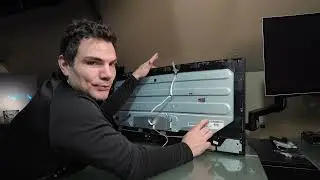 Lets take apart an Acer curved 38 inch ultrawide monitor