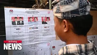 Indonesians go to the polls on Wed. for 2024 General Election