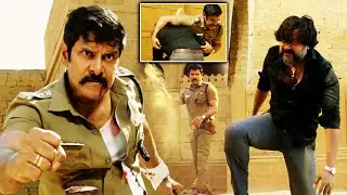 Saamy Square Movie Vikram & Bobby Simha Fighiting Climax Scene || Mana Movies