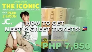 UNBOXING Park Jihoon Set + HOW TO GET THE ICONIC FREE TICKETS! MARCH 7, 2026🇵🇭