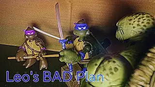 Leo&rsquo;s BAD Plan - TMNT Stop Motion