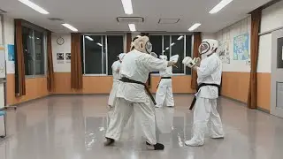 2組同時の組手稽古②