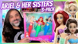 Ariel & Her Sisters 3 Pack by Mattel
