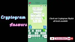 Cryptogram Snow White Event Chapter 1 Level 5 | Cryptogram Snow White Event Chapter 1 Answers