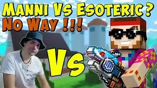 Pixel Gun 3D - Manni VS NOT REALLY Esoteric Inc. LOL PG3D Gameplay